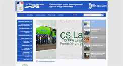 Desktop Screenshot of lycee-agricole-laval.com